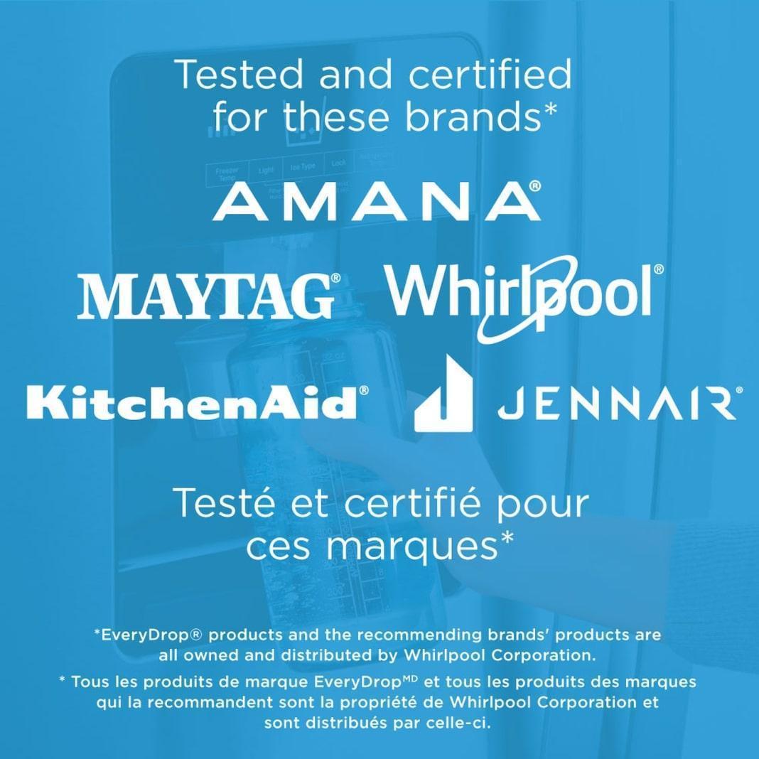 Whirlpool - EDR4RXD1B Ice & Water Refrigerator Filter 3 - EDR4RXD1B