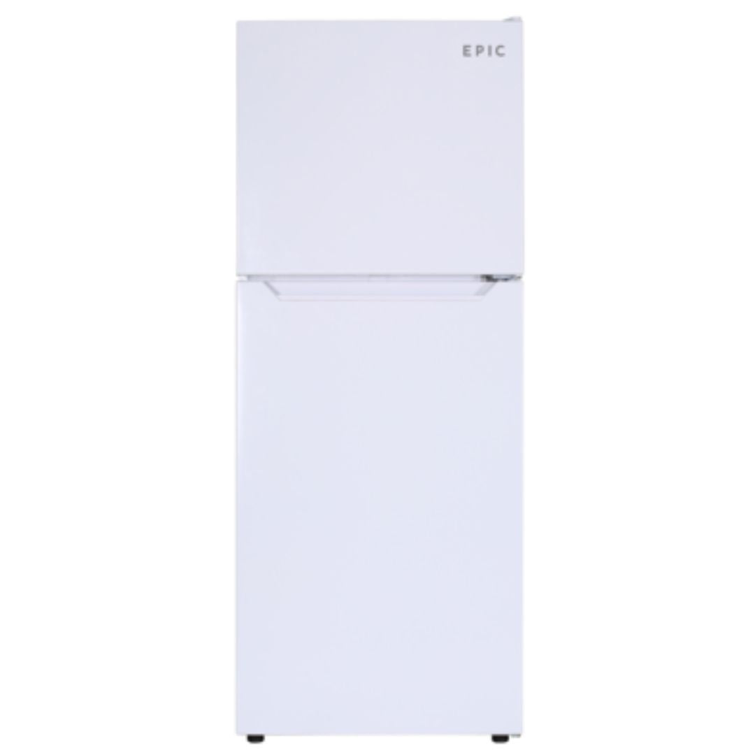Epic - 23.5 Inch 12 cu. ft Top Mount Refrigerator in White - EFF123W