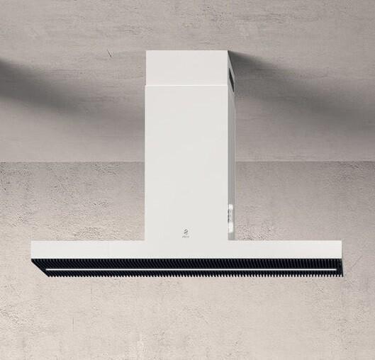 Elica - 48 Inch 600 CFM Island Range Vent in White - EHI648WH