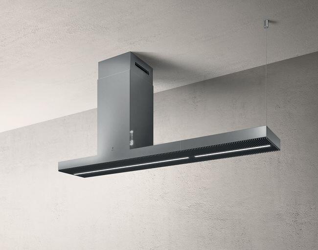 Elica - 70 Inch 600 CFM Island Range Vent in Stainless - EHI670SS