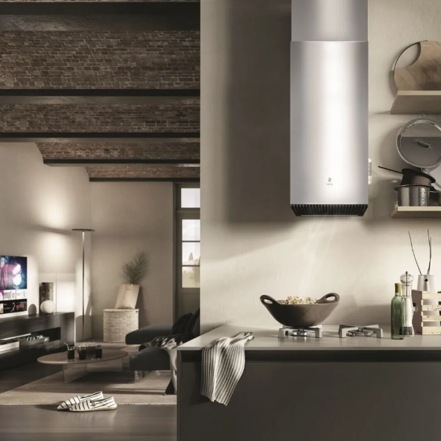 Elica - 13 Inch 600 CFM Wall Mount and Chimney Range Vent in Stainless - EHK613SS