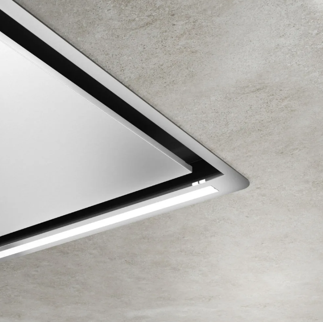 Elica - 39 Inch 600 CFM Island Range Vent in White - EHL640WH