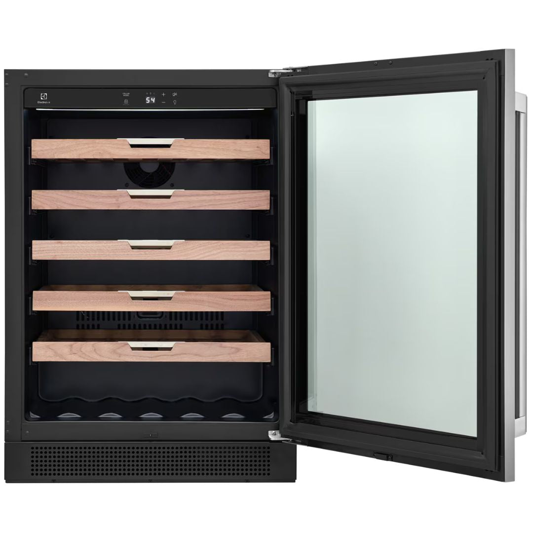 Electrolux - 24 Inch 5.1 cu. ft Wine Fridge Refrigerator in Stainless - EI24WC15VS