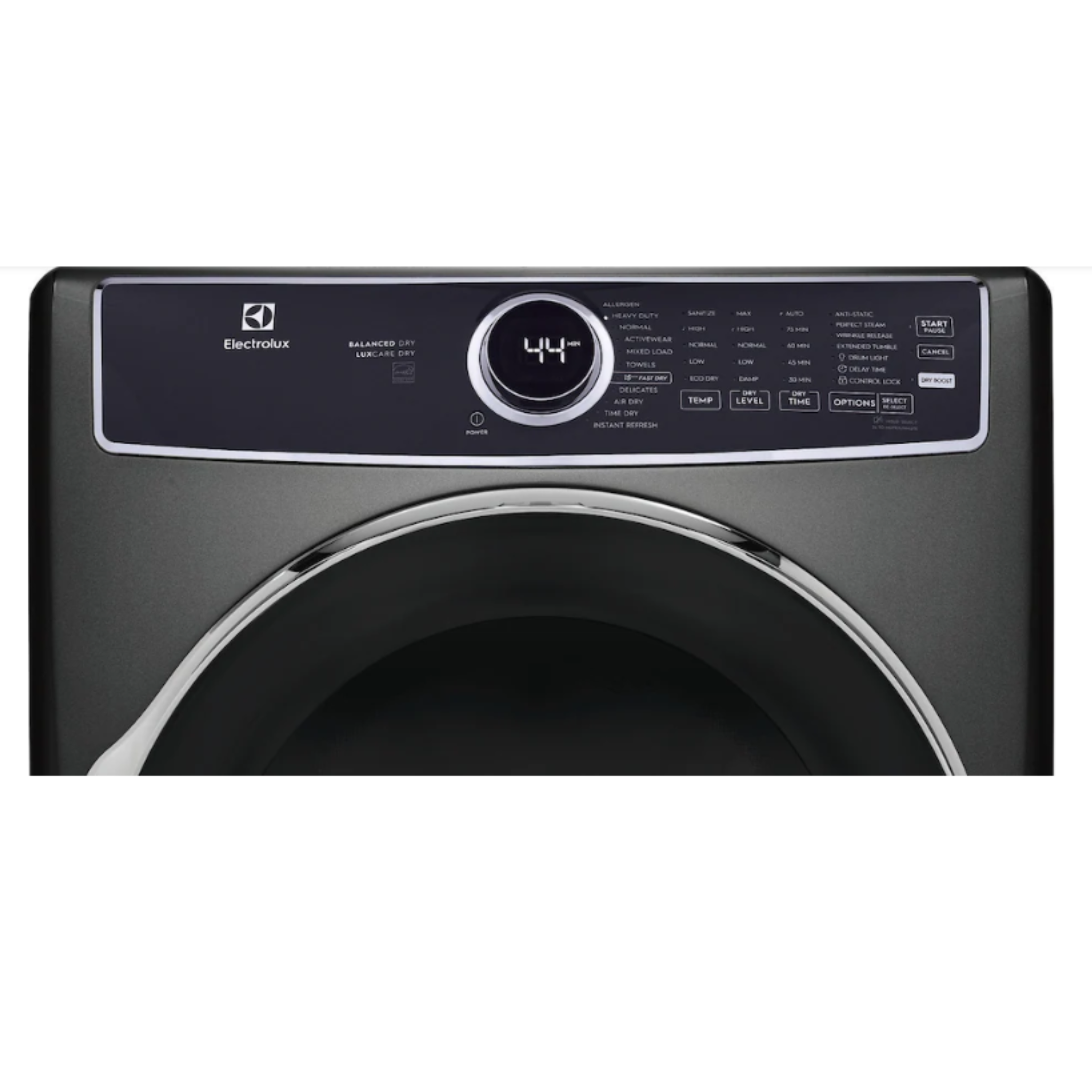 Electrolux - 8 cu. Ft Electric Dryer in Titanium - ELFE763CAT