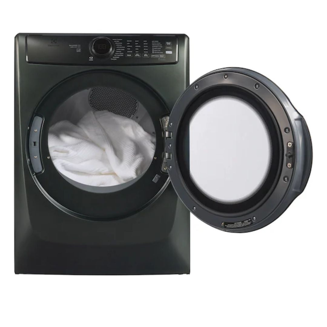 Electrolux - 8 cu. Ft Electric Dryer in Alpine Green - ELFE773CAA