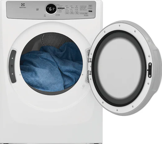 Electrolux - 8 cu. Ft Gas Dryer in White - ELFG7337AW
