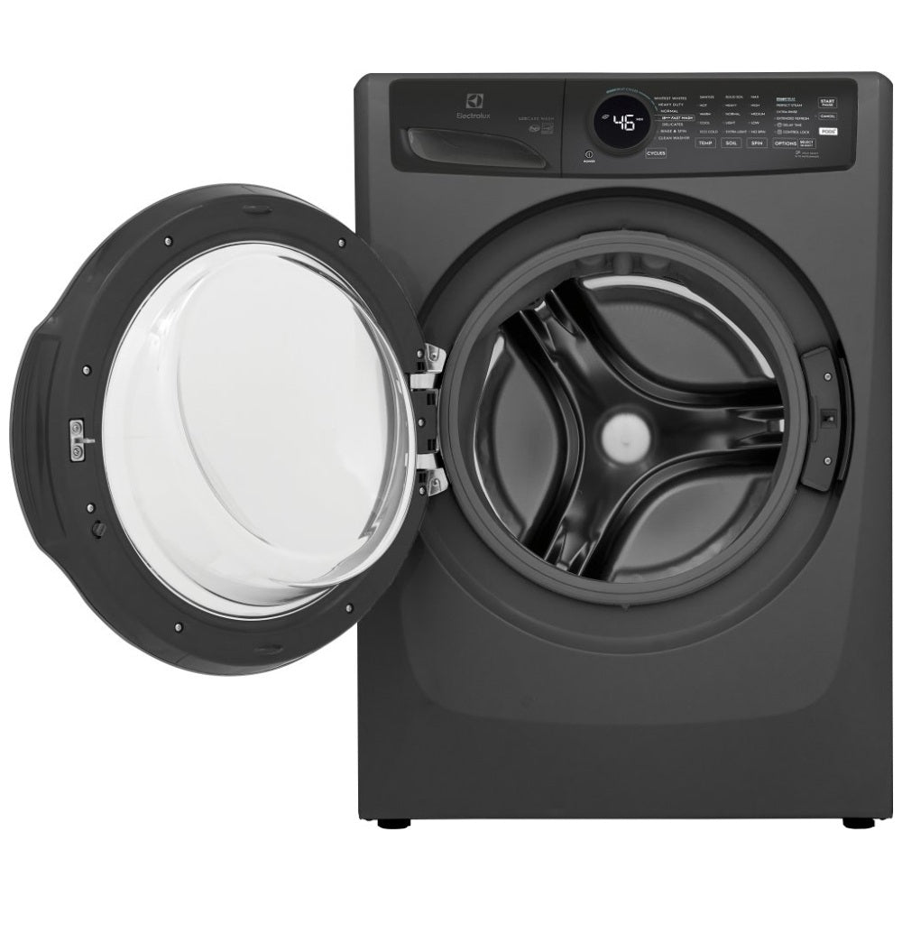 Electrolux - 5.2 cu. Ft Front Load Washer in Titanium - ELFW7437AT