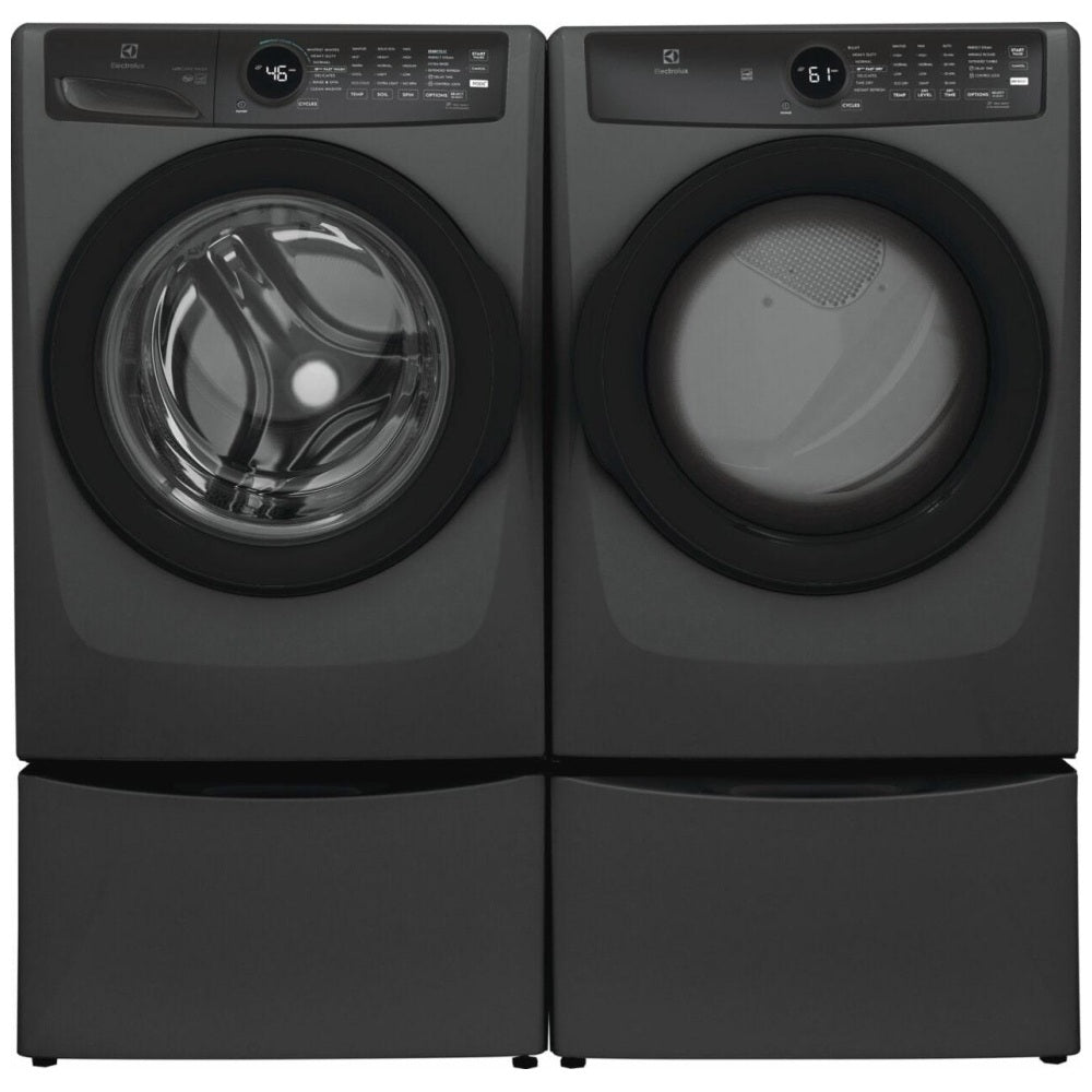 Electrolux - 5.2 cu. Ft Front Load Washer in Titanium - ELFW7437AT