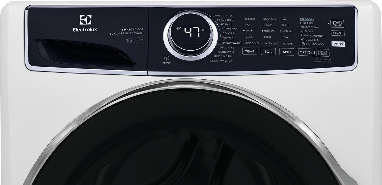 Electrolux - 5.2 cu. Ft Front Load Washer in White - ELFW7637AW