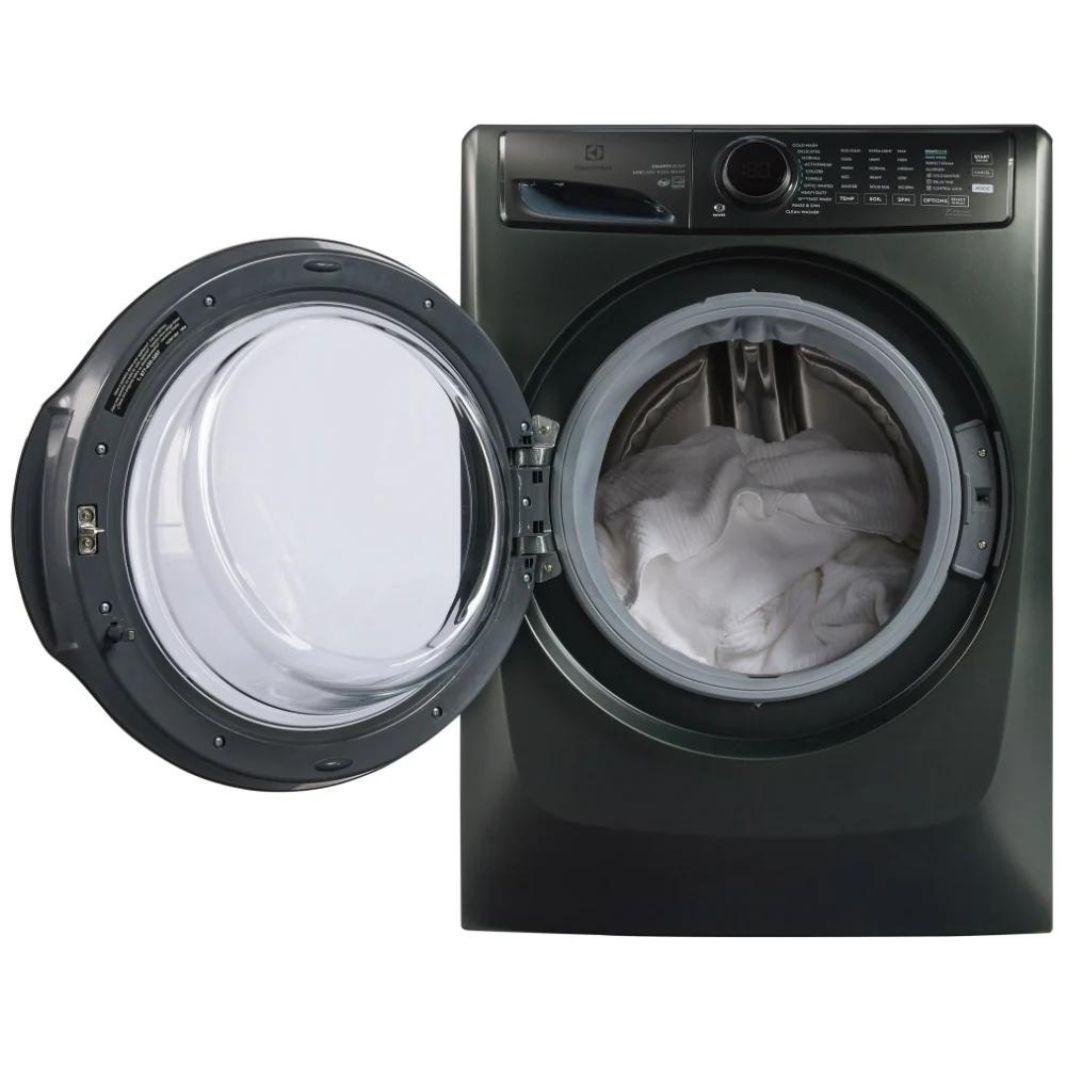 Electrolux - 5.2 cu. Ft Front Load Washer in Alpine Green - ELFW7738AA