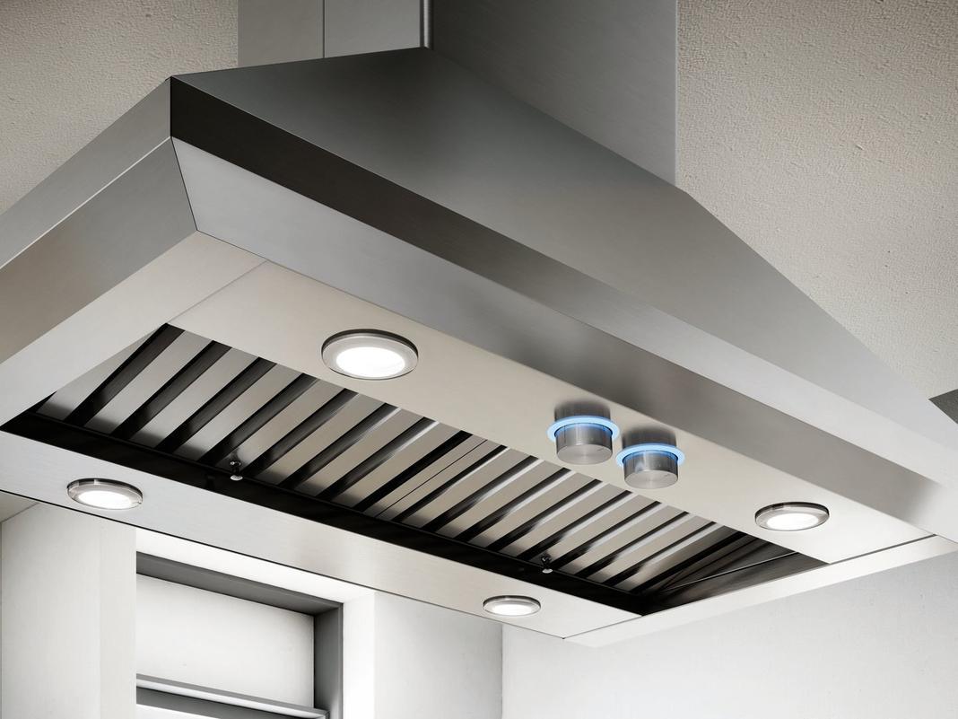 Elica - 36 Inch 1200 CFM Island Range Vent in Stainless - ELI136S2