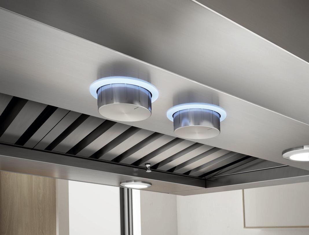 Elica - 42 Inch 1200 CFM Island Range Vent in Stainless - ELI142S2