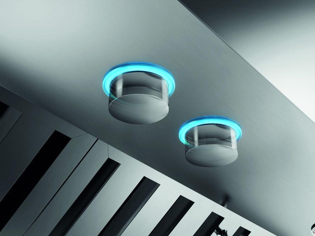 Elica - 36 Inch 1200 CFM Wall Mount and Chimney Range Vent in Stainless - ELN136S2