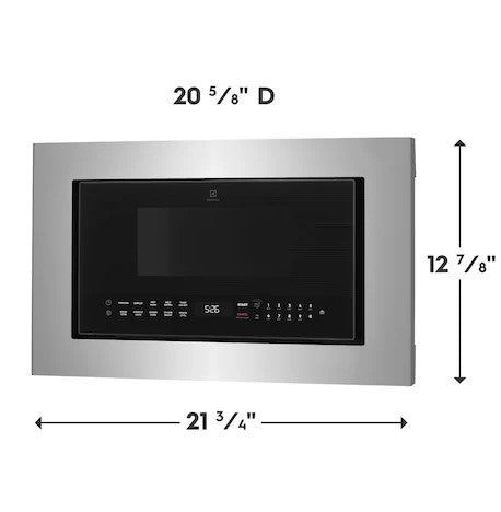 Electrolux - 1.5 cu. Ft Built In Microwave in Black - EMBS2411AB