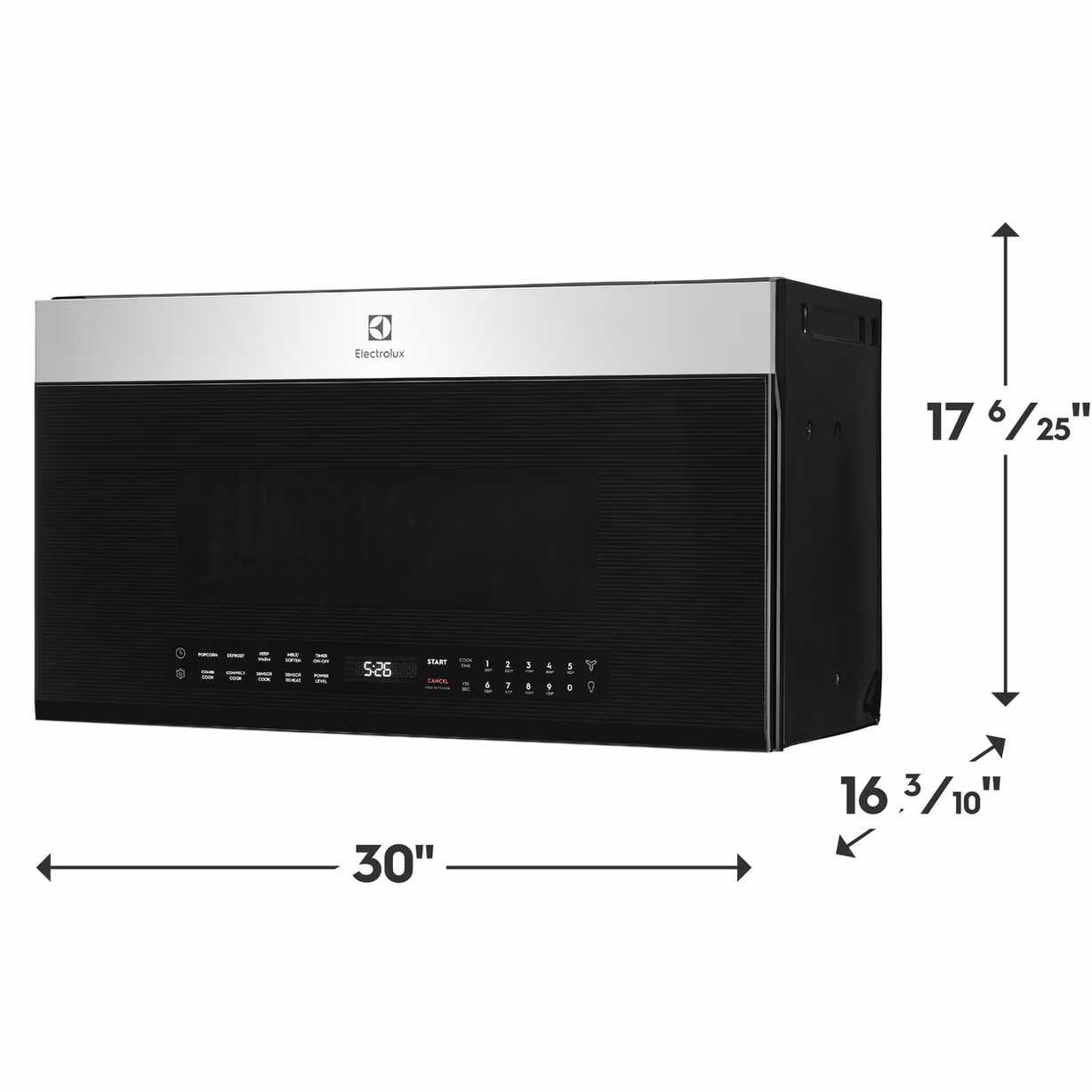 Electrolux - 1.9 cu. Ft Over the range Microwave in Stainless - EMOW1911AS