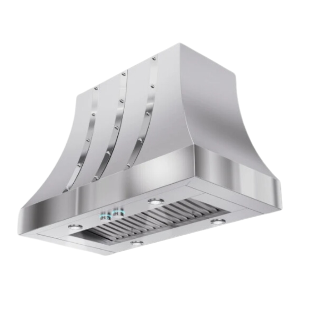 Elica - 48 Inch 1200 CFM Wall Mount and Chimney Range Vent in Stainless - EORX48SS