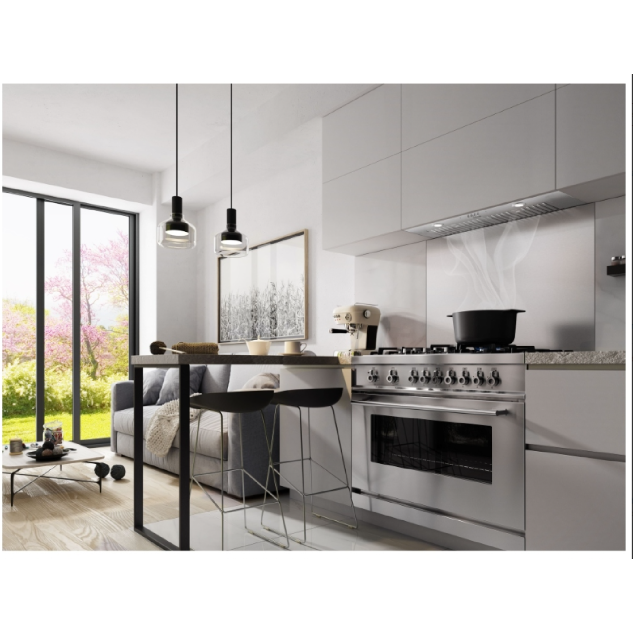 Elica - 28 Inch 600 CFM Cabinet Insert in Stainless - EPR628S2