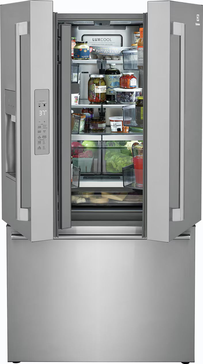Electrolux - 36 Inch 22.6 cu. ft French Door Refrigerator in Stainless - ERFC2393AS