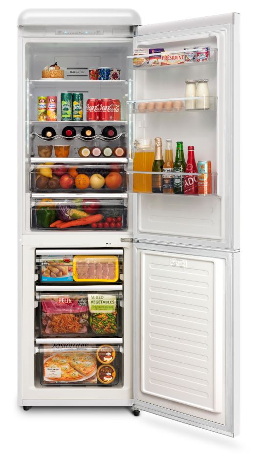 Epic - 23 Inch 11 cu. ft Bottom Mount Refrigerator in White - ERFF111W