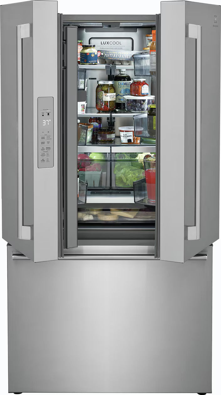 Electrolux - 36 Inch 22.6 cu. ft French Door Refrigerator in Stainless - ERFG2393AS