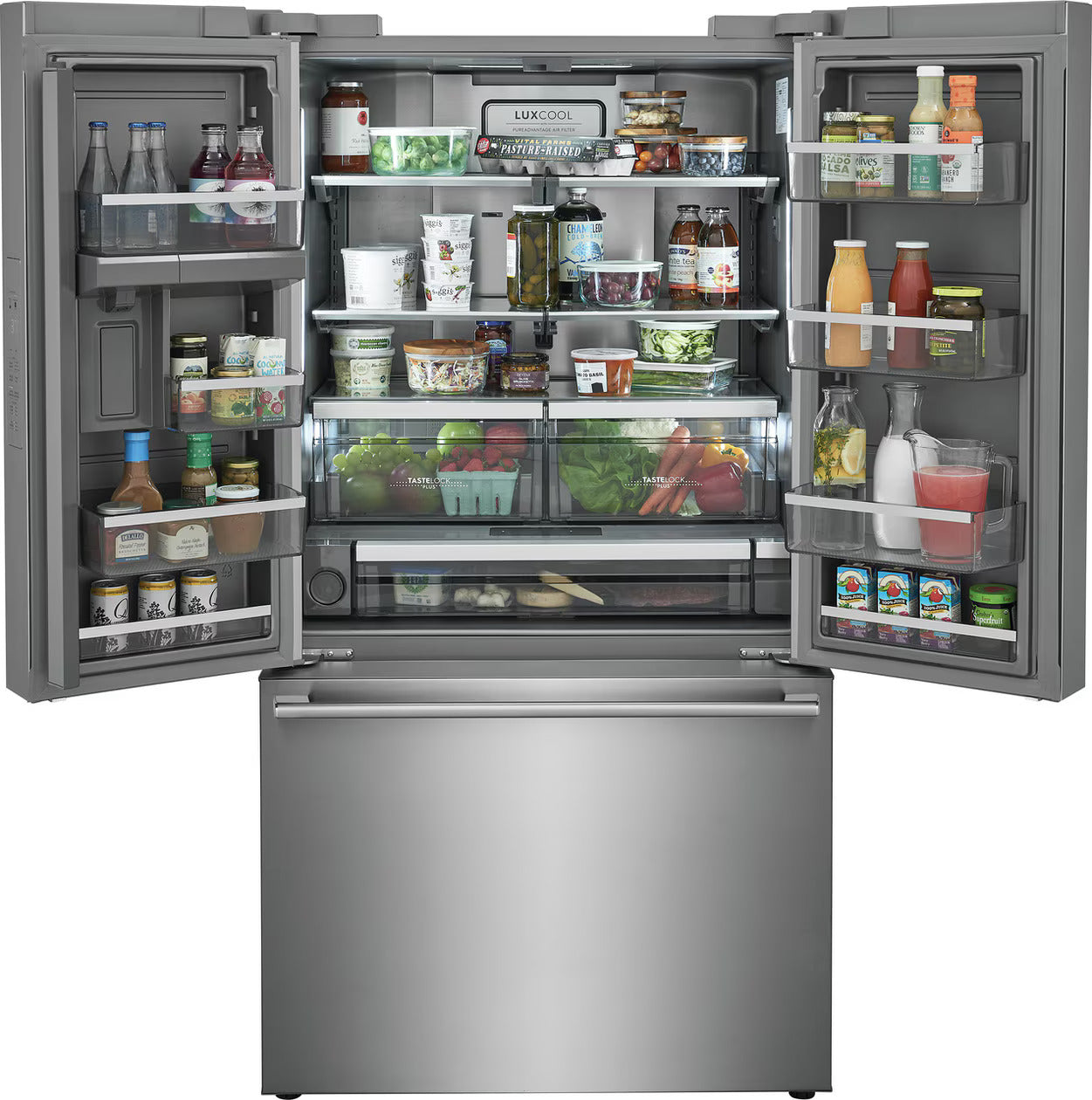 Electrolux - 36 Inch 22.6 cu. ft French Door Refrigerator in Stainless - ERFG2393AS