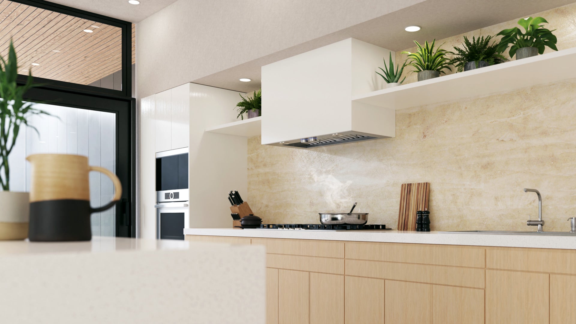 Elica - 28.5 Inch 600 CFM Blower Vent in Stainless - ESC628SS