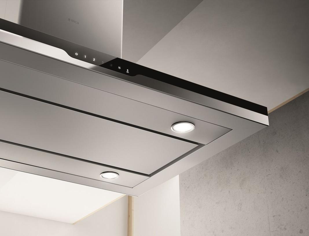 Elica - 42 Inch 600 CFM Island Range Vent in Stainless - ESI642SS