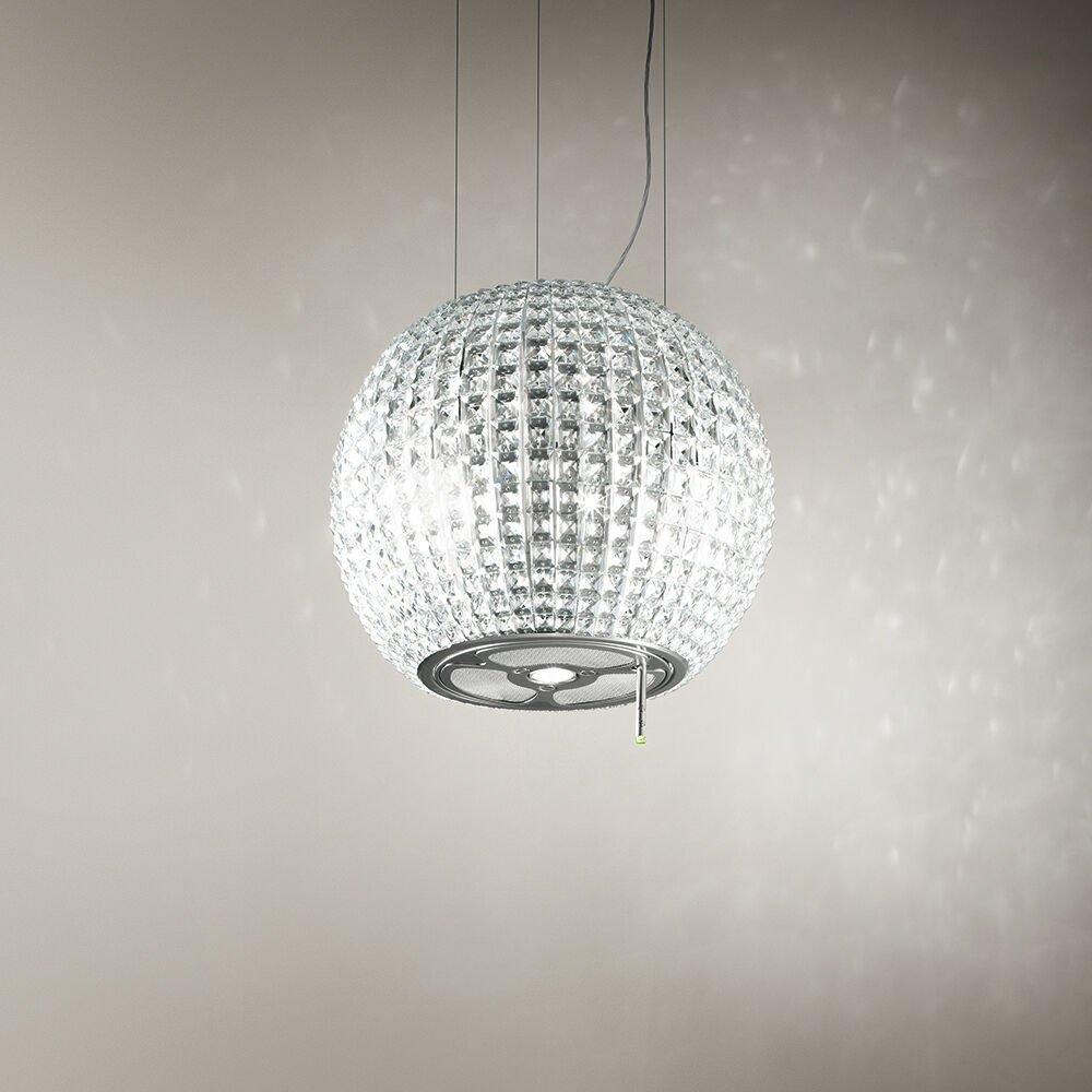 Elica - 18.3125 Inch 300 CFM Island Range Vent in Stainless - EST319GL