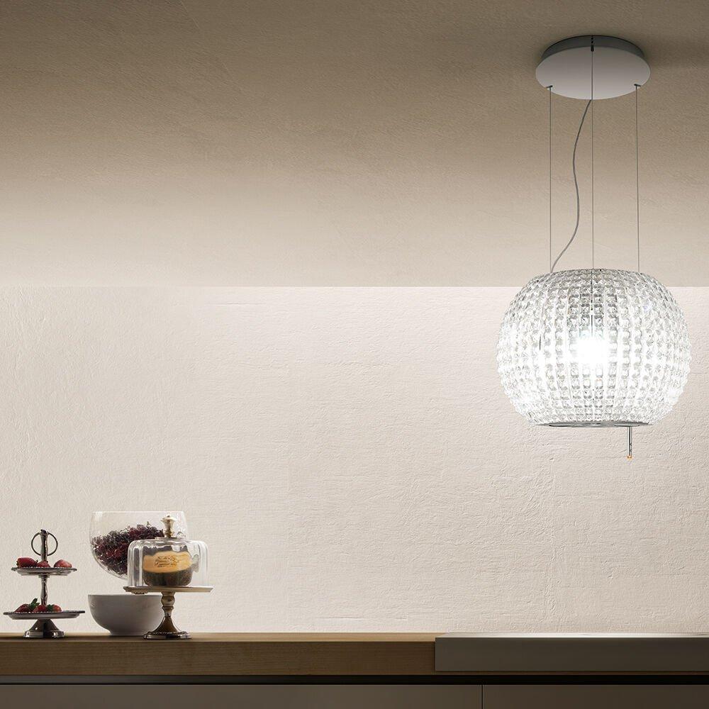 Elica - 18.3125 Inch 300 CFM Island Range Vent in Stainless - EST319GL