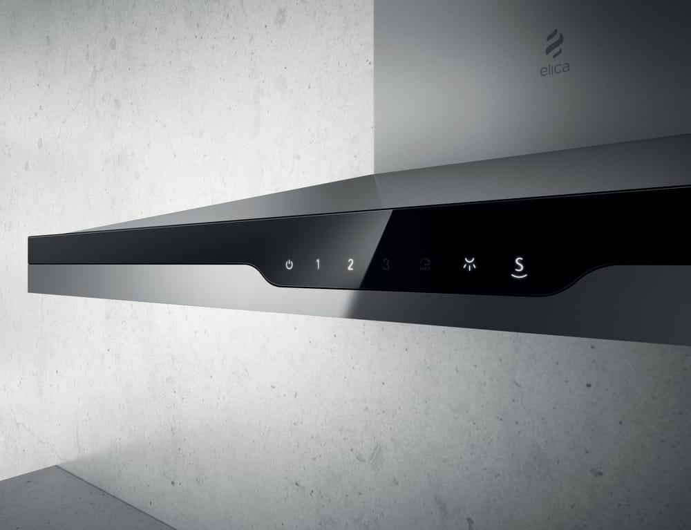 Elica - 30 Inch 600 CFM Wall Mount and Chimney Range Vent in Stainless - EST630SS