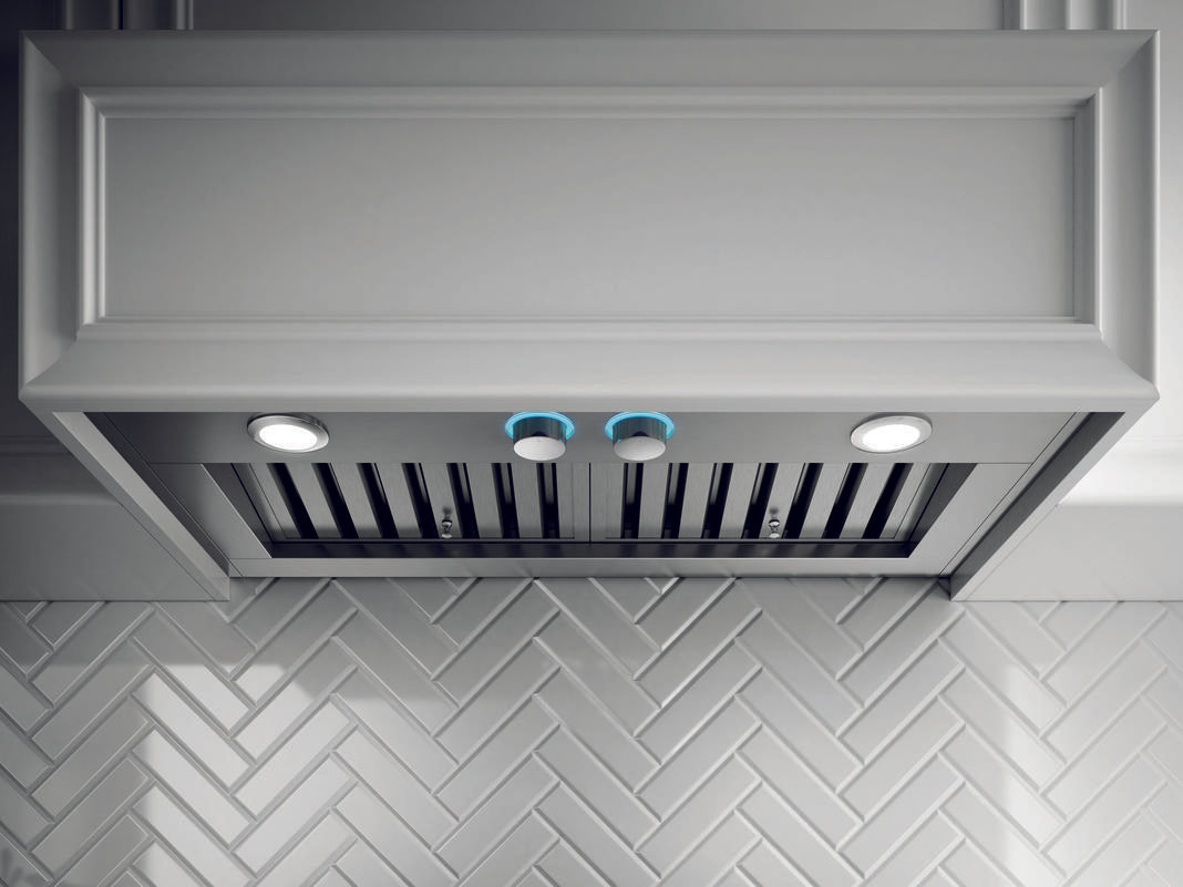 Elica - 46.5 Inch 1200 CFM Blower & Insert Vent in Stainless - ETR146SS