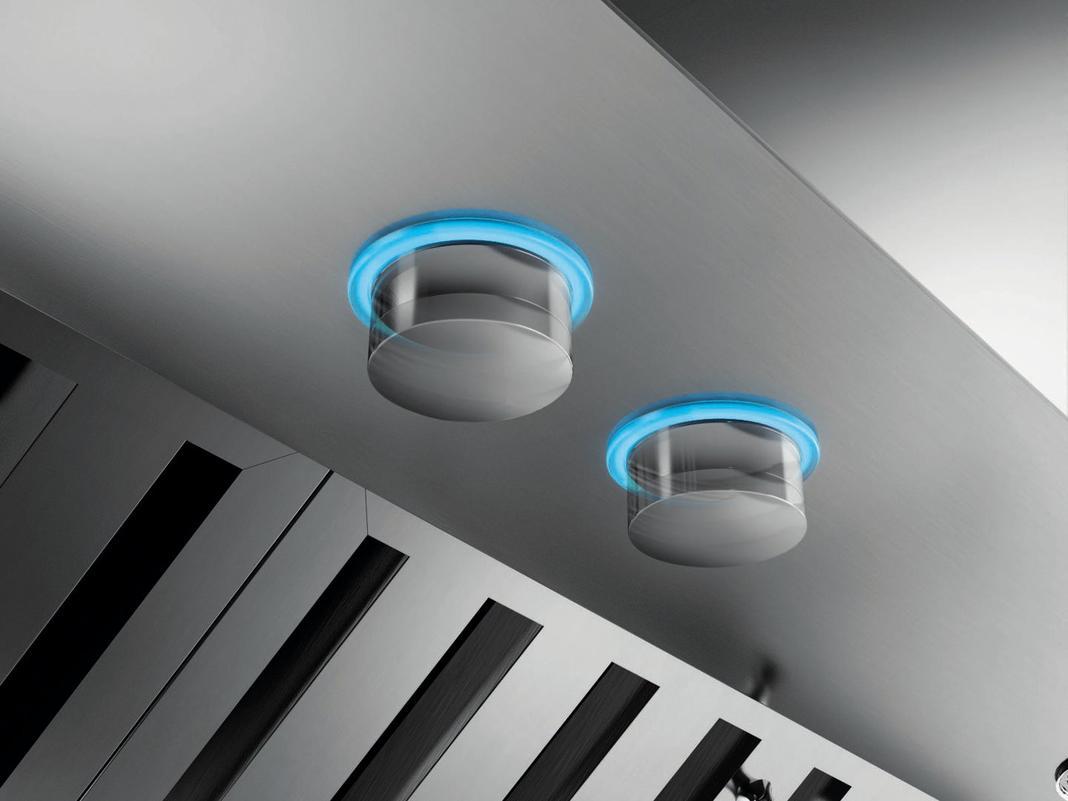 Elica - 42 Inch 600 CFM Island Range Vent in Stainless - EVI642S1