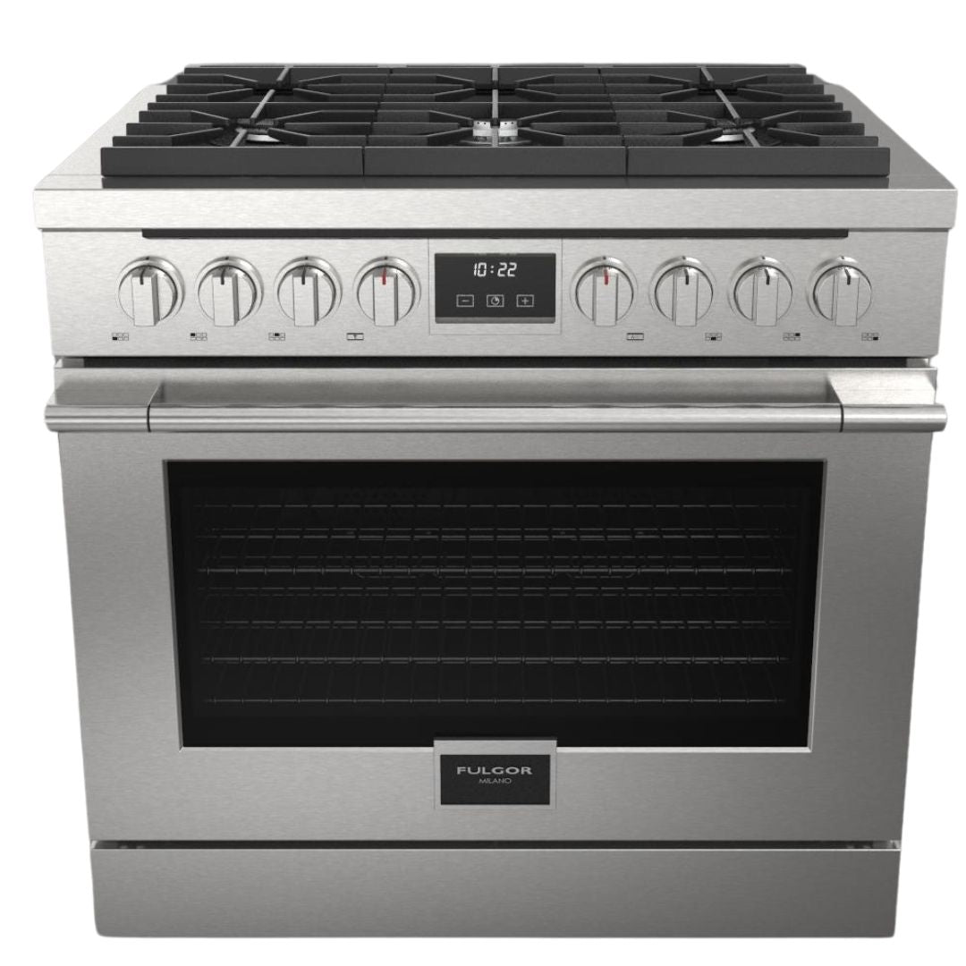 Fulgor Milano - 5.2 cu. ft Gas Range in Stainless - F4PGR366S2