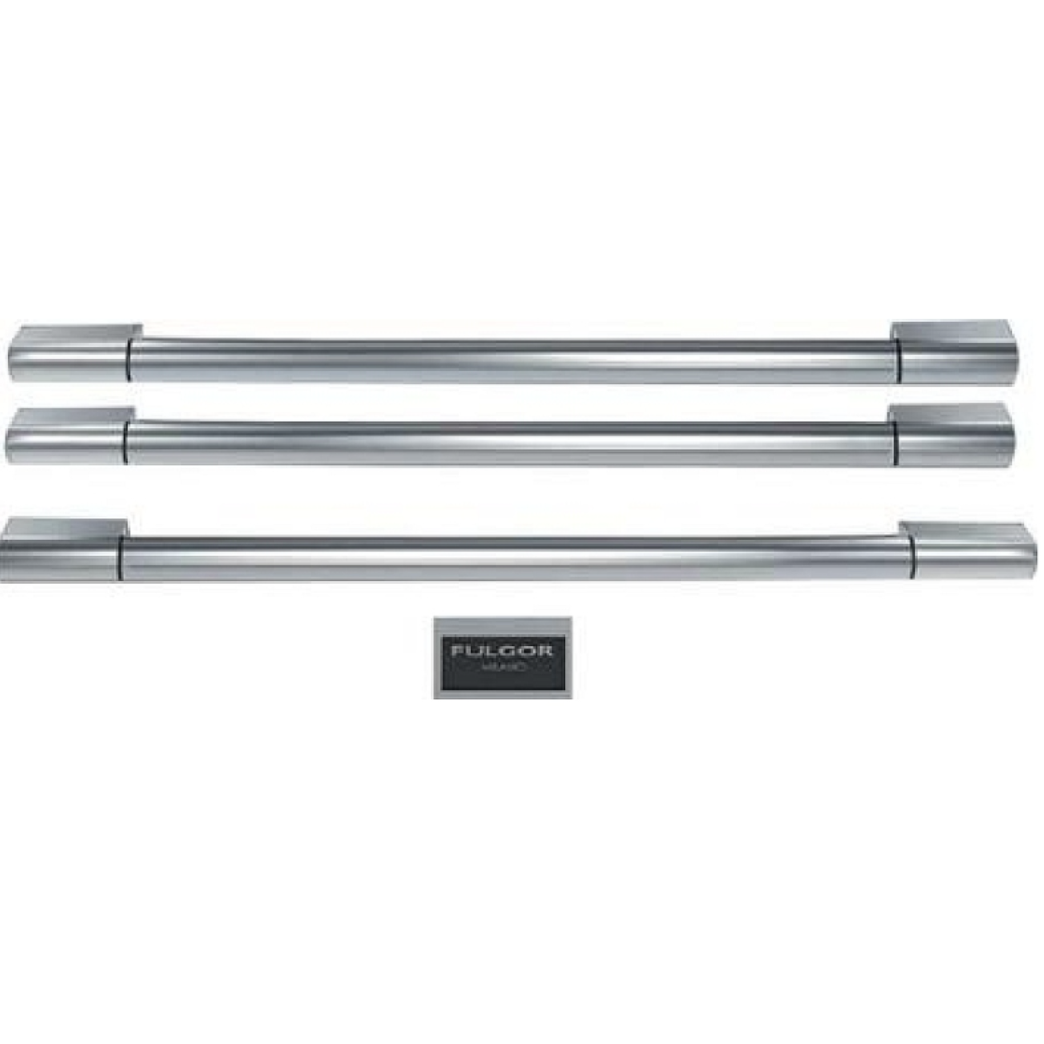 Fulgor - 36 Inch French Door Fridge Handle Kit Refrigerator Accessory in Stainless - F6HK36FFBS