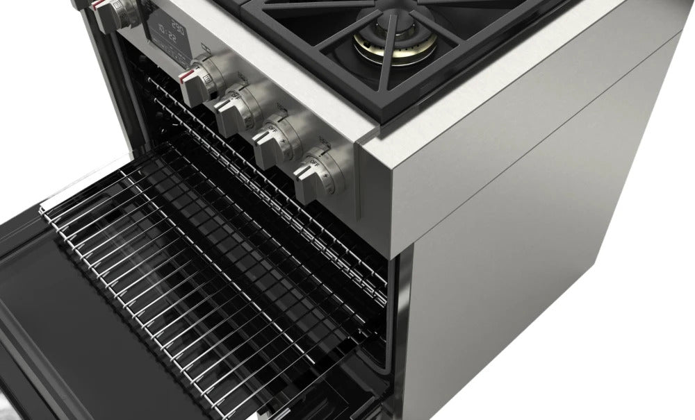 Fulgor Milano - 5.7 cu. ft Dual Fuel Range in Stainless - F6PDF364GS1