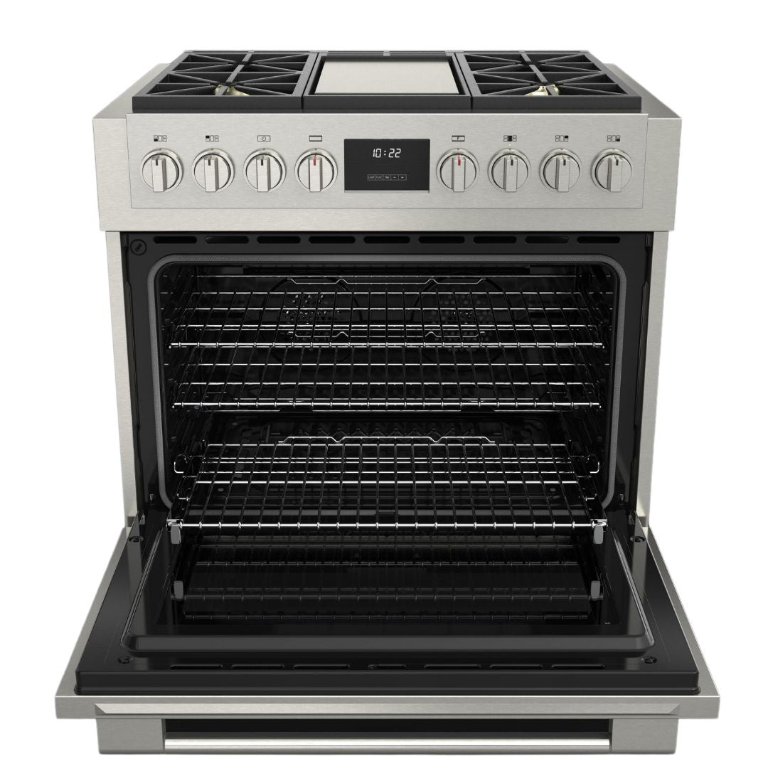 Fulgor Milano - 5.7 cu. ft Gas Range in Stainless - F6PGR364GS2
