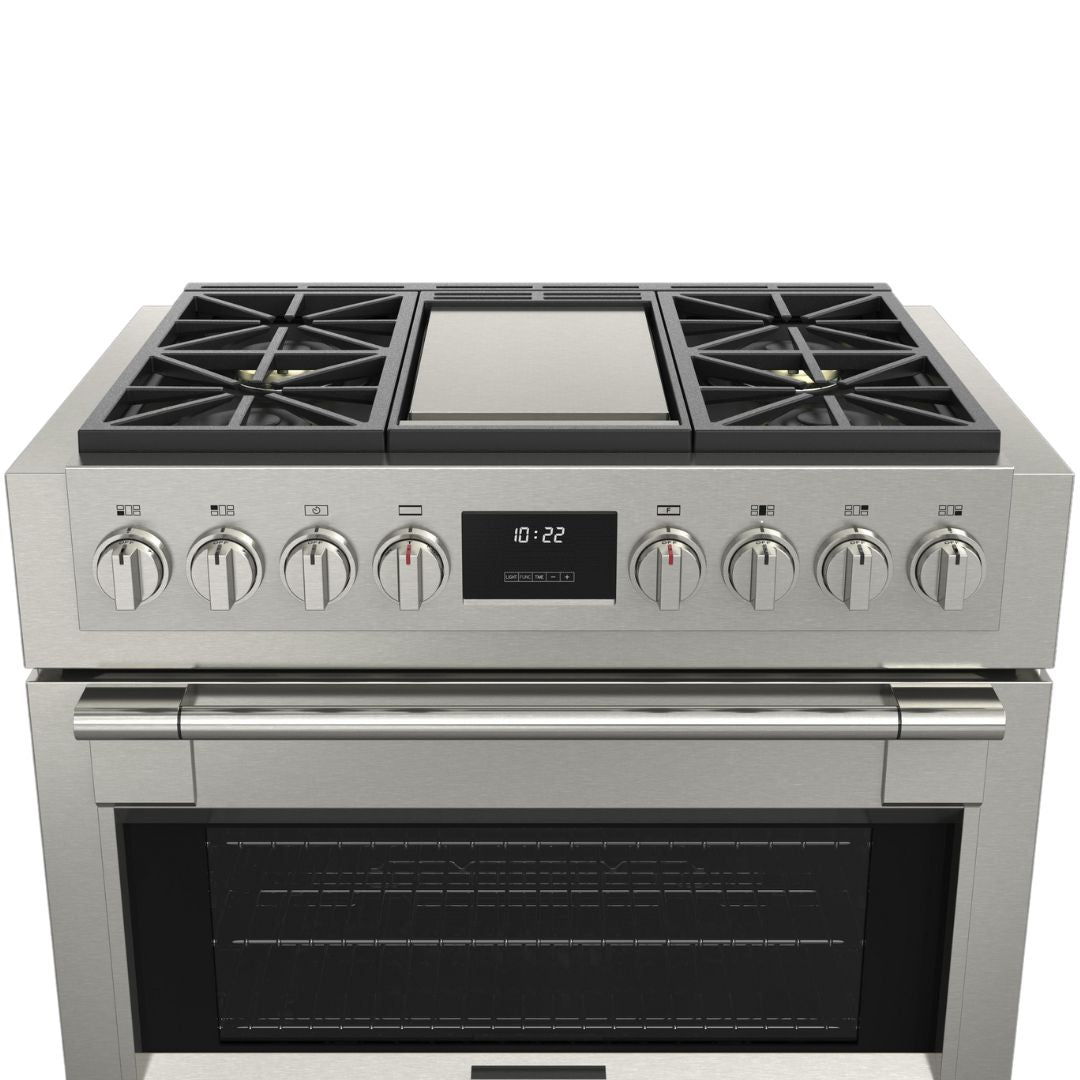 Fulgor Milano - 5.7 cu. ft Gas Range in Stainless - F6PGR364GS2