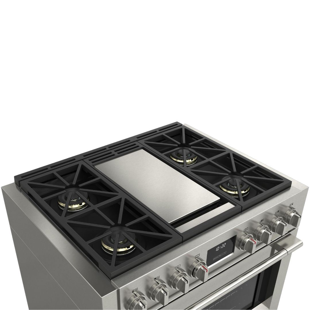 Fulgor Milano - 5.7 cu. ft Gas Range in Stainless - F6PGR364GS2