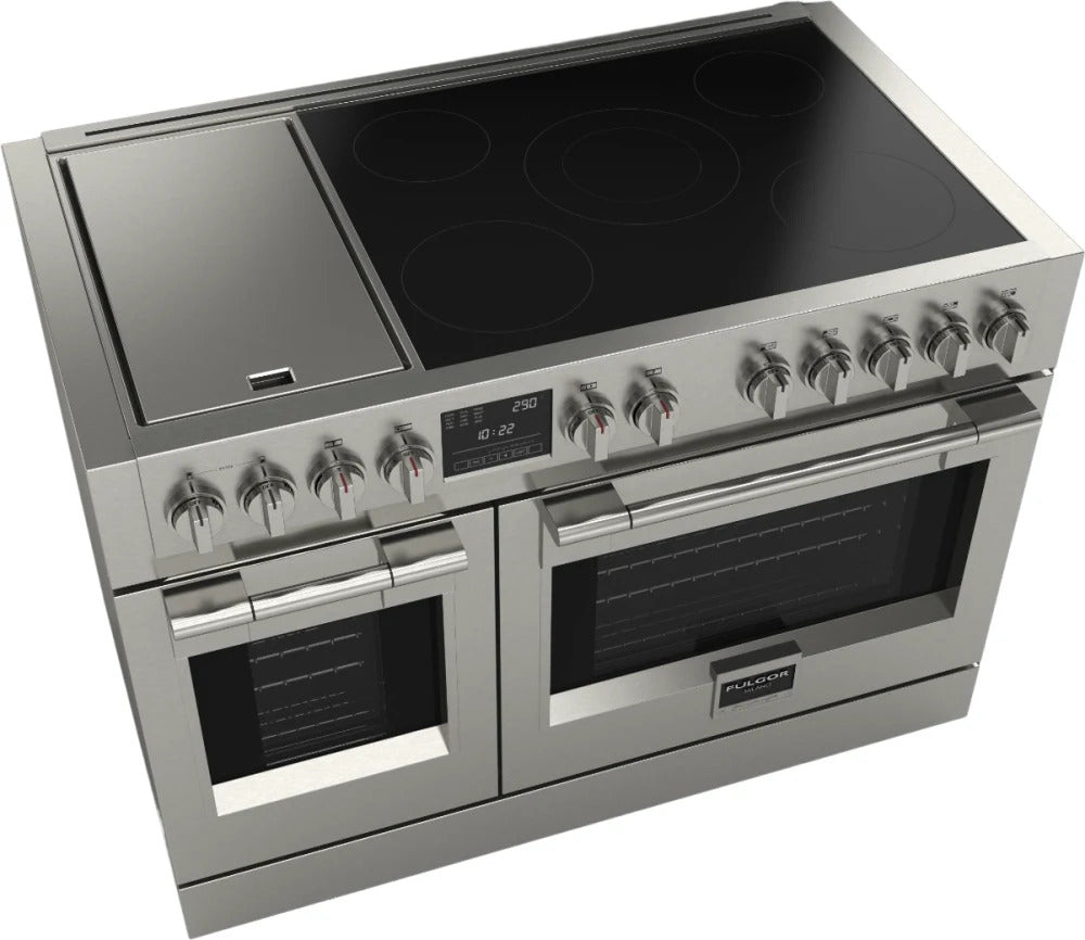 Fulgor Milano - 7.1 cu. ft Induction Range in Stainless - F6PIR485GS1