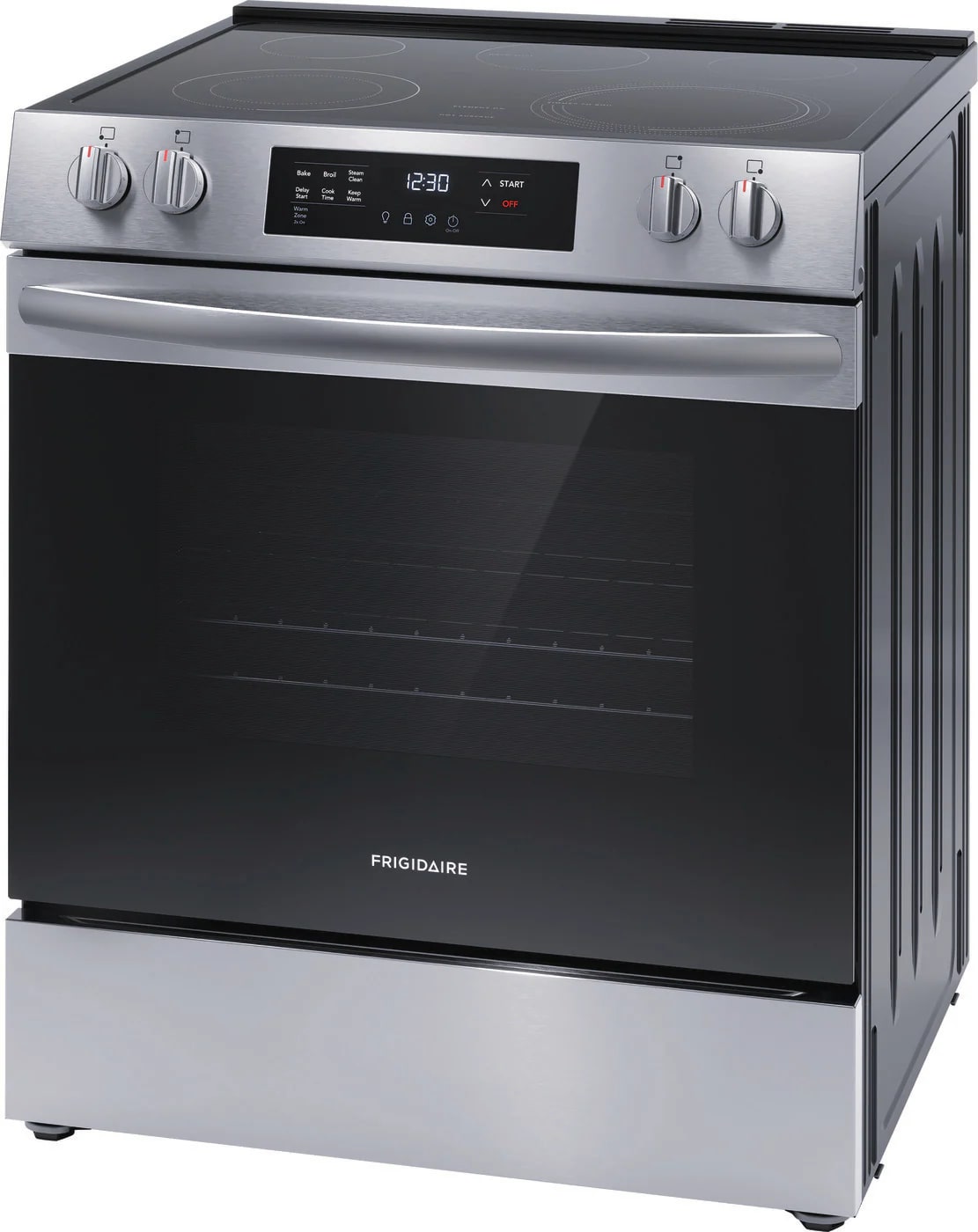Frigidaire - 5.3 cu. ft Electric Range in Stainless - FCFE306CAS