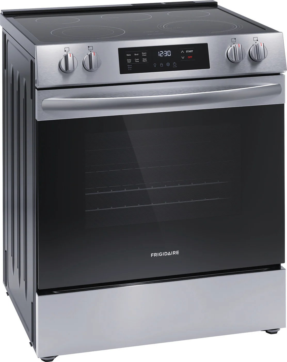 Frigidaire - 5.3 cu. ft Electric Range in Stainless - FCFE306CAS