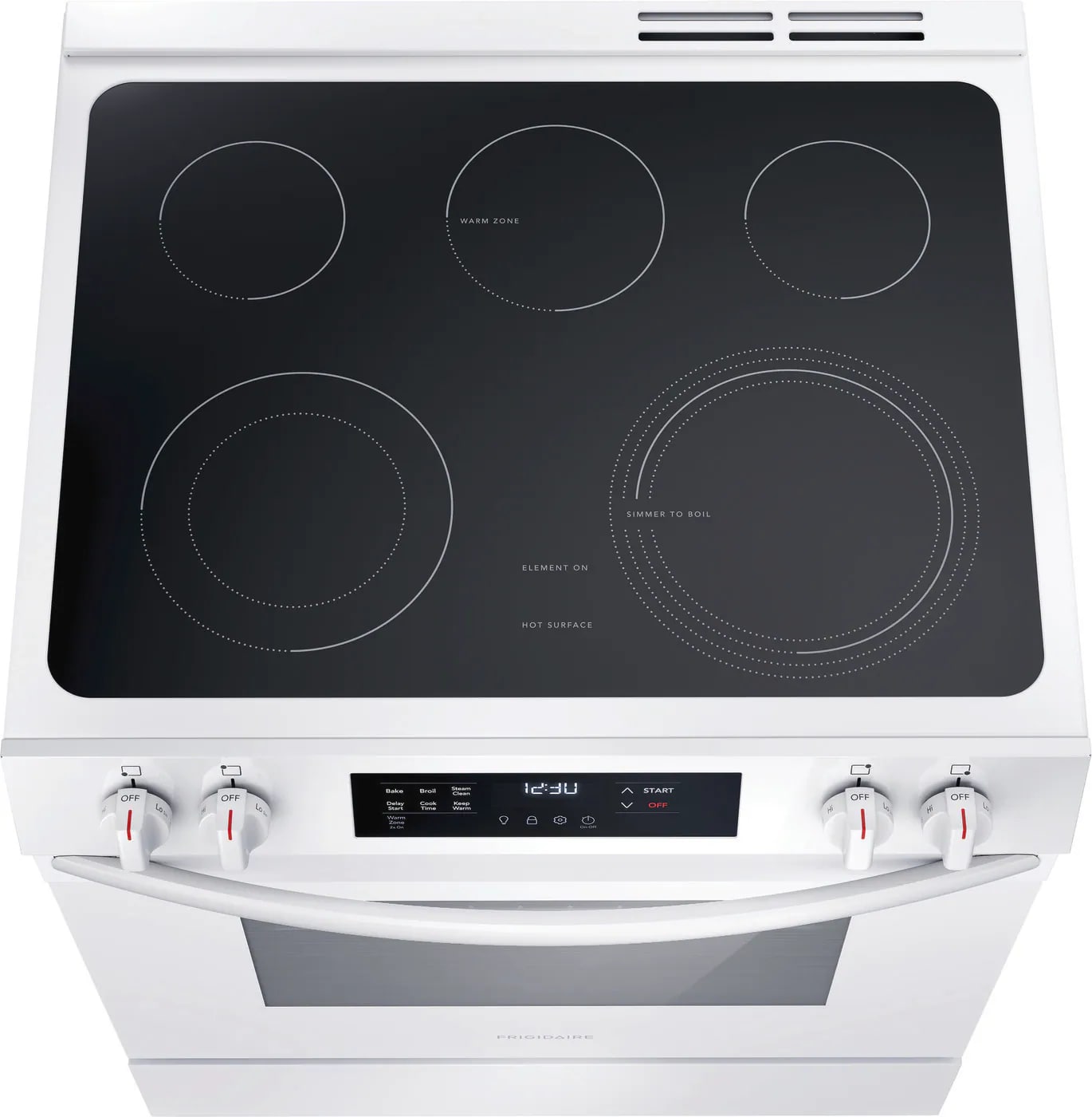 Frigidaire - 5.3 cu. ft Electric Range in White - FCFE306CAW