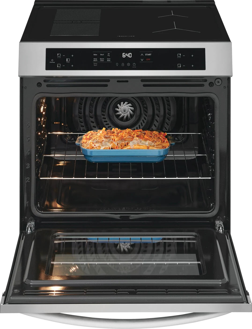 Frigidaire - 5.3 cu. ft Induction Range in Stainless - FCFI308CBS