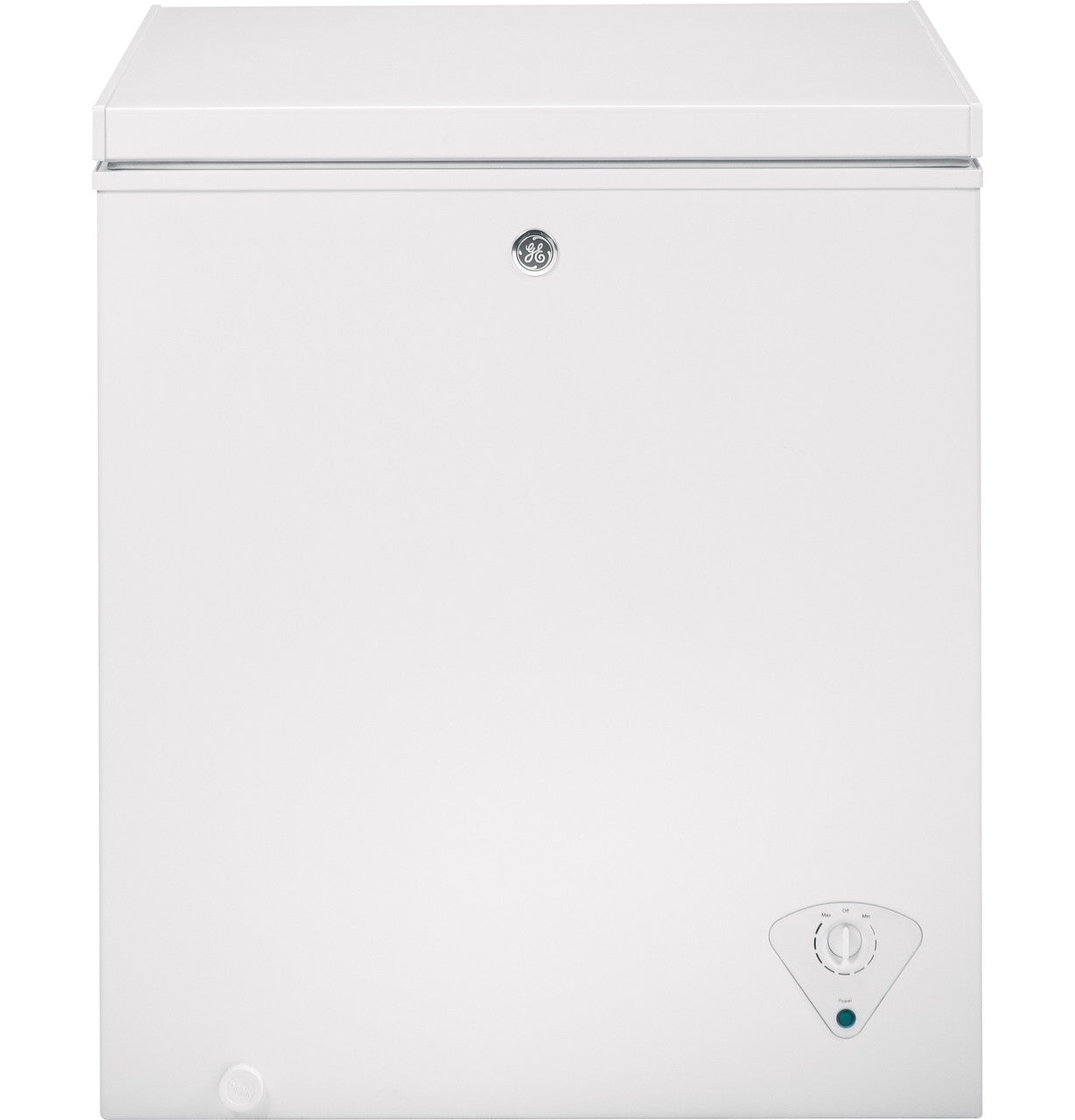 GE - 5.1 cu. Ft Chest Freezer in White - FCM5STWW