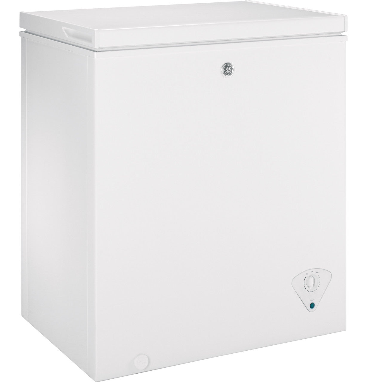 GE - 5.1 cu. Ft Chest Freezer in White - FCM5STWW