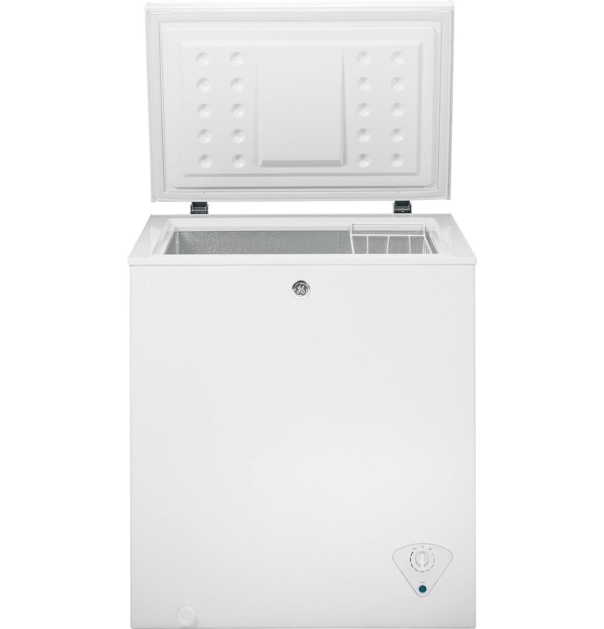 GE - 5.1 cu. Ft Chest Freezer in White - FCM5STWW