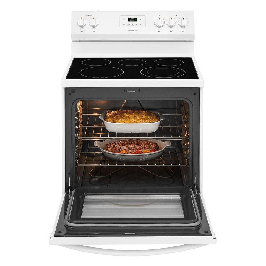 Frigidaire - 5.3 cu. ft Electric Range in Stainless - FCRE305CAW
