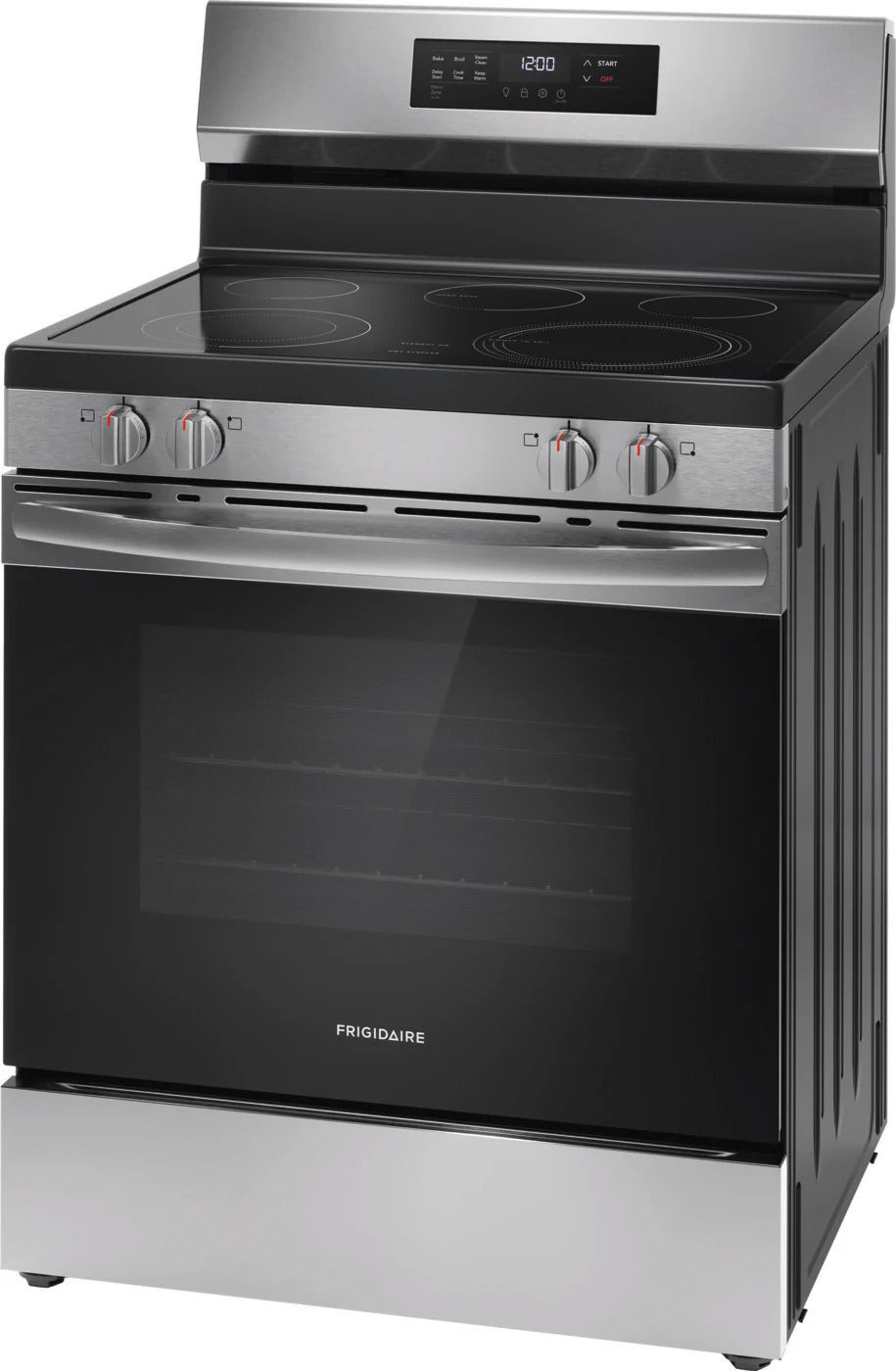 Frigidaire - 5.3 cu. ft Electric Range in Stainless - FCRE306CAS