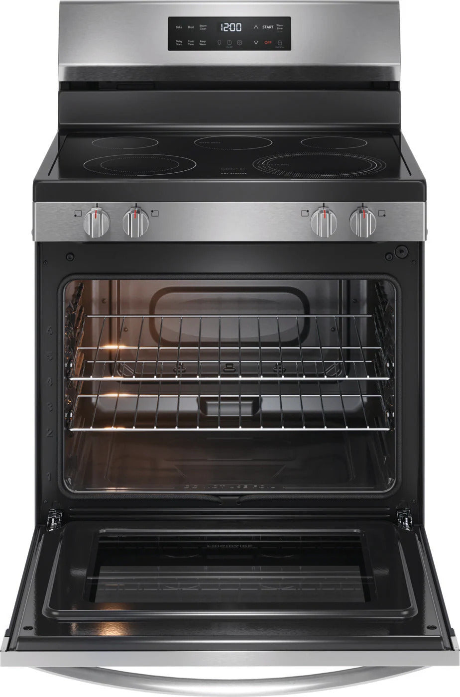 Frigidaire - 5.3 cu. ft Electric Range in Stainless - FCRE306CAS