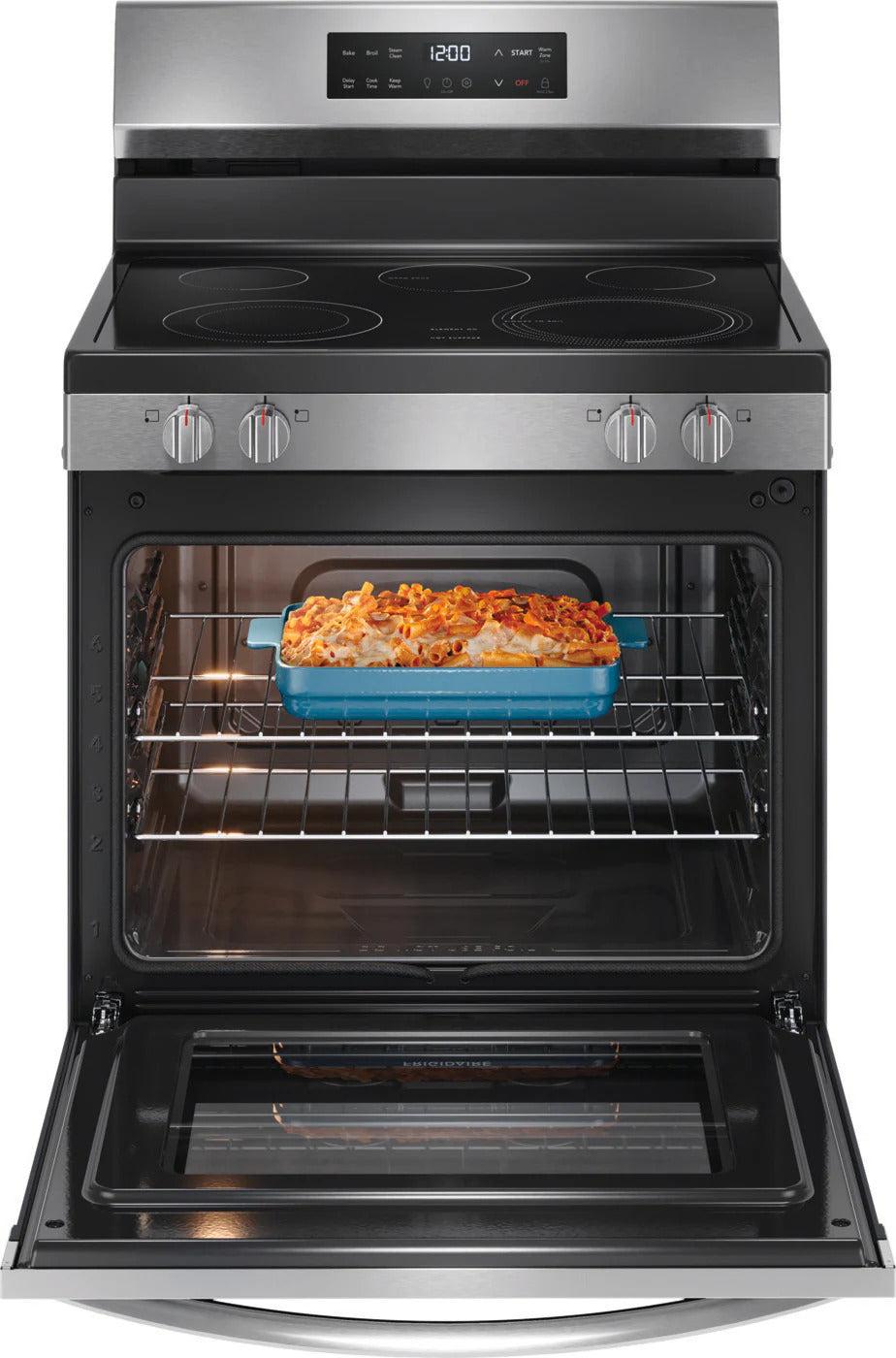 Frigidaire - 5.3 cu. ft Electric Range in Stainless - FCRE306CAS